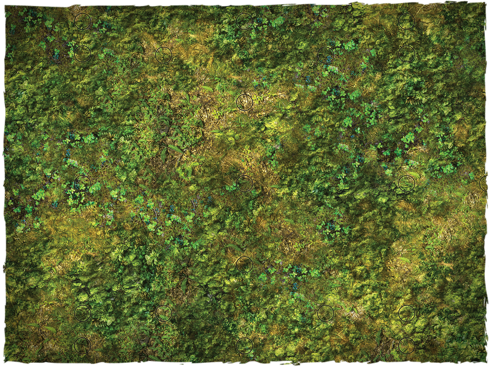 star wars shatterpoint 3x3 game gaming mat playmat battlemat Jungle_2