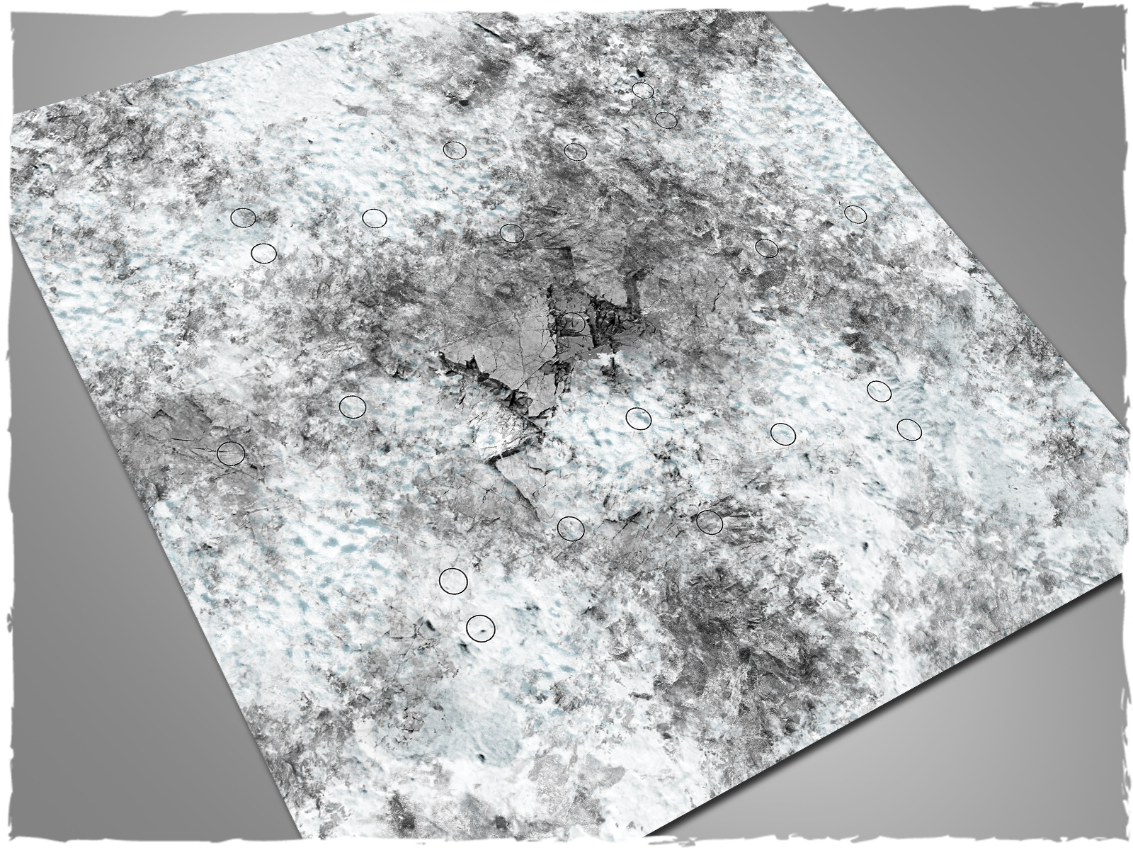 star wars shatterpoint 3x3 game gaming mat playmat battlemat Mountains