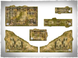 Warhammer 40k 11th ed Terrain Area Footprints v2 - Grassland