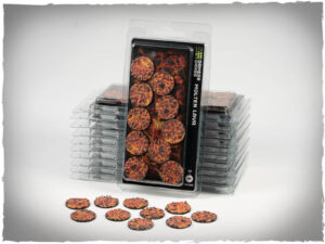 Battle ready toppers - Molten Lava, 28 mm, x10