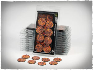 Battle ready toppers - Molten Lava, 32 mm, x8